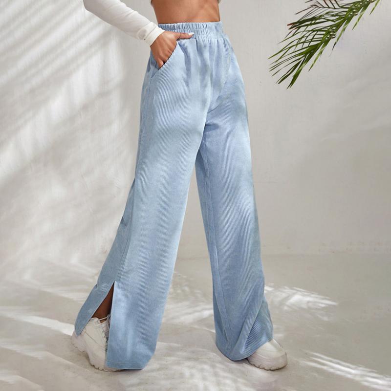 Aeri - Harika Kumaş Geniş Paça Pantolon